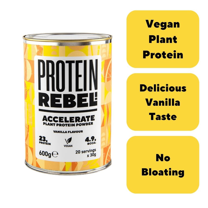 Vegan Protein Powder for Stronger Muscles & Faster Runs