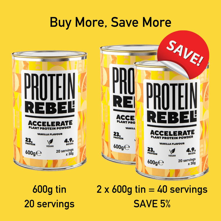 Vegan Protein Powder for Stronger Muscles & Faster Runs