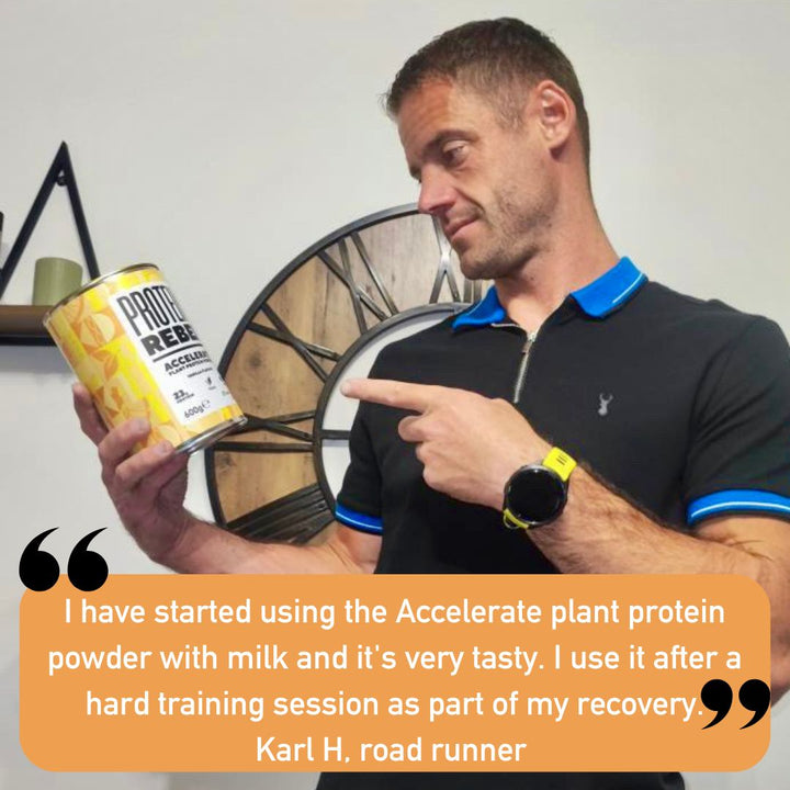 Vegan Protein Powder for Stronger Muscles & Faster Runs