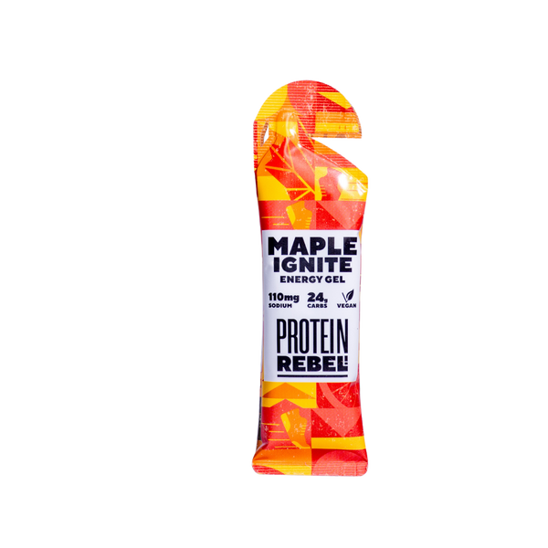 Maple Ignite energy gel sachet