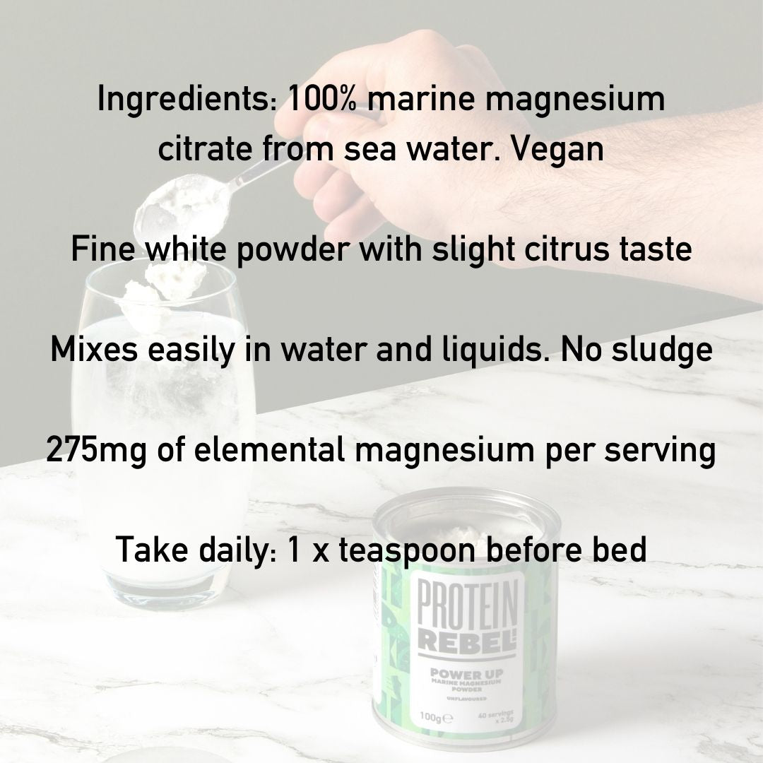 Magnesium Powder for Deeper Sleep & Faster Recovery