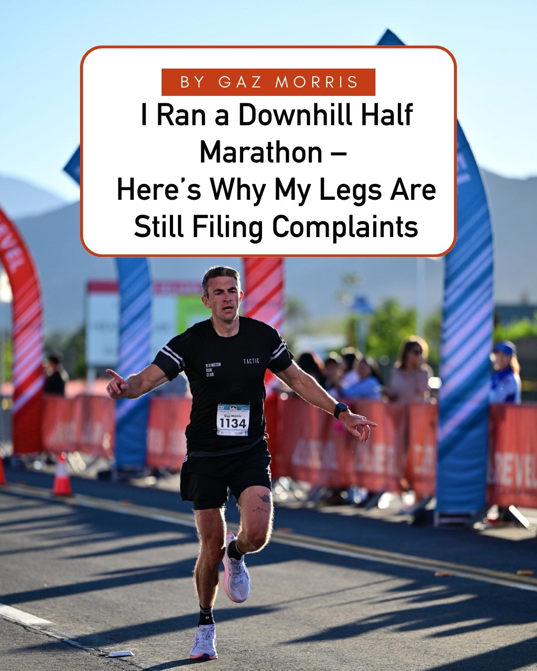 I Ran a Downhill Half Marathon – Here’s Why My Legs Are Still Filing Complaints
