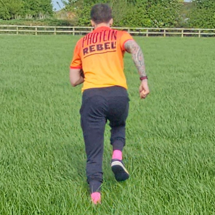 Tech Running Tee – Run Strong, Look Rebel!