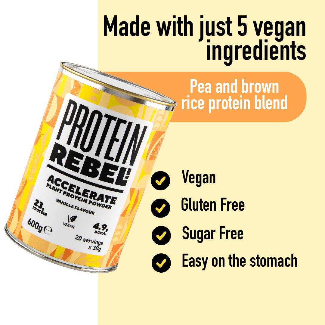 Vegan Protein Powder for Stronger Muscles & Faster Runs
