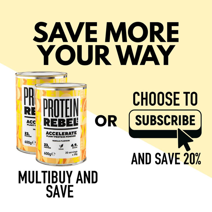 Vegan Protein Powder for Stronger Muscles & Faster Runs