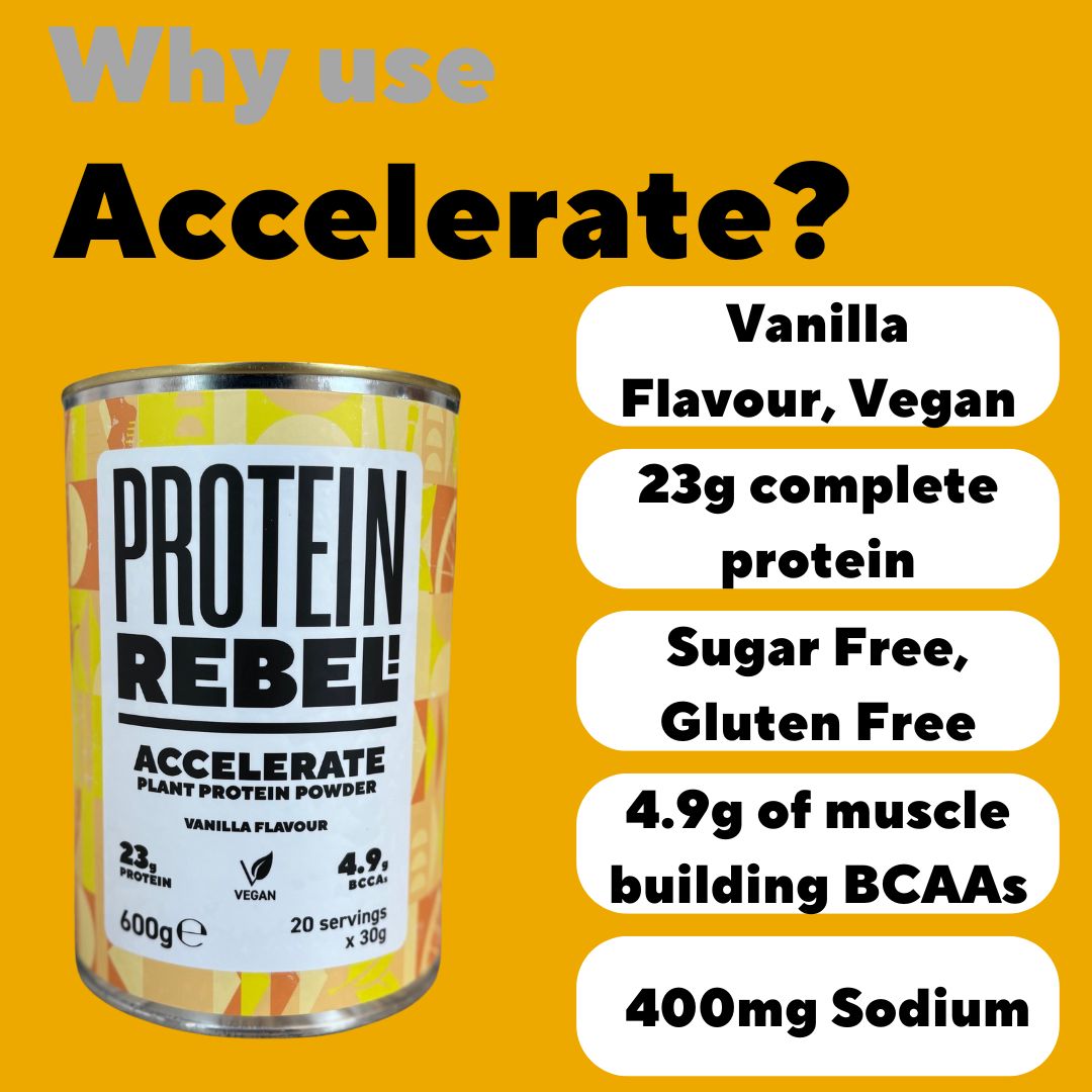 Accelerate Vegan High Protein Powder