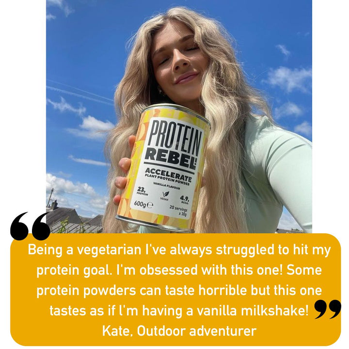 Accelerate Vegan High Protein Powder