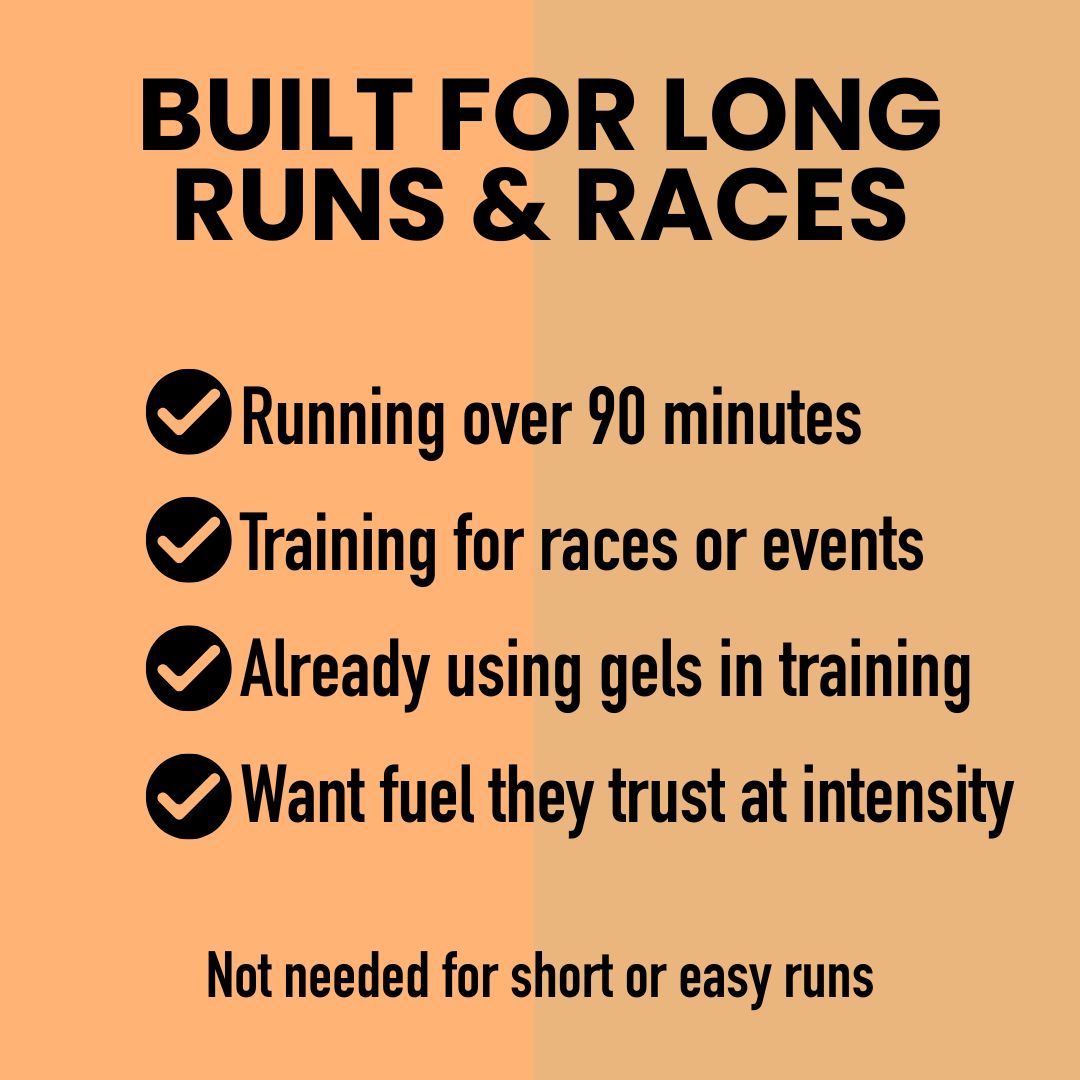 Long Run and Race Fuel Pack for Sustained Energy & Performance