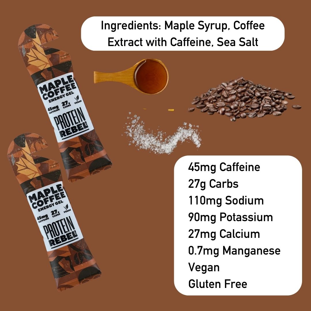 Maple Coffee All-Natural Energy Gel