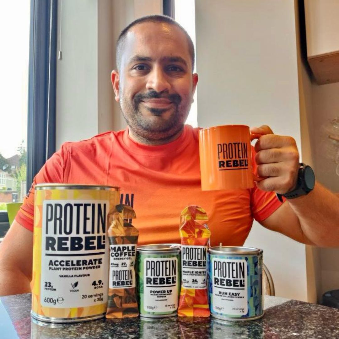 Protein Rebel branded mug